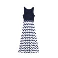 thumbnail image 1 of Mialoley Mother  Daughter Dress, Boho Maxi Dress, Sleeveless Patchwork Dress, 1 of 2