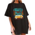 thumbnail image 1 of Birdeem Mode T-Shirt Décontracté pour Femmes à Manches Courtes d'Été Imprimé, 1 of 6