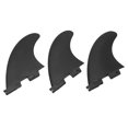 thumbnail image 2 of Longboard Fin, 3 Pcs/ensemble Fin de Planche de Surf en PVC Thruster Fin Paddle Board Fin Construction Robuste, 2 of 8