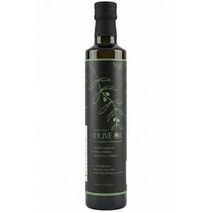NQT Ultra-Premium Huile d'olive vierge extra – Premier pressoir froid, olives à la main – Extrait à froid, faible acidité EVOO pour la cuisine, salades & Plongée (500 (en ml)
