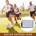 thumbnail image 3 of SHISUYAN 1 Ensemble de Cartes d'Arbitre de Soccer Rouge et Jaune Accessoires de Soccer, 3 of 8