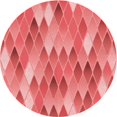 thumbnail image 1 of Ahgly Company Machine Washable Indoor Round Transitional Ruby Red Area Rugs, 7' Round, 1 of 7