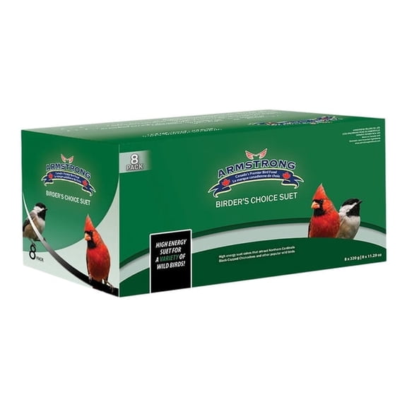 Armstrong Nourriture pour oiseaux sauvages Festival Royal Suif Orni-Choix Paquet de 8 2,56 kg