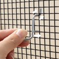 thumbnail image 4 of HLONK 40 Pcs Peg Board Hook Metal Pegboard Tools Hooks Shop Stainless Steel, 4 of 6