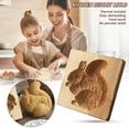 thumbnail image 1 of Oleegame 1PC Cookie Mold DIY Baking Moulds Wooden Cookie Cookie Moulds Embossing Craft Decorative Baking Tools For Christmas Thanksgiving Christmas Kitchen, 1 of 5