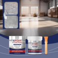 thumbnail image 1 of Feltree High-Glossceramic Tile Effect Epoxy Floor Coating Waterproof Water-Based Epoxy Floor Paint Non-Slip Wear-withstand Long-Lasting Garage Floor Paint Ceramic Paint, 1 of 8