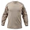 thumbnail image 3 of Rothco Military FR NYCO Combat Shirt - Desert Sand, Medium, 3 of 3