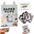 thumbnail image 1 of WJCA Foldable Cat Origami Paper Set, 50-Sheet Craft Kit for Adults and Kids, Fun DIY Activity & Desk Decor, Dog Print Design, 1 of 7