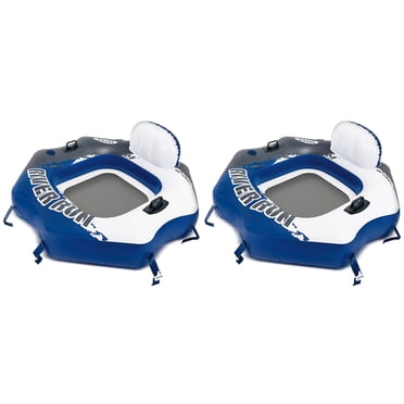 Intex River Run Connect Lounge Bouée Gonflable Flottante (Lot de 2)