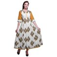 thumbnail image 1 of Bimba Robe Anarkali Longue Tenue Ethnique Indienne pour Femmes Maxi Kurta EthnicKurti, 1 of 6
