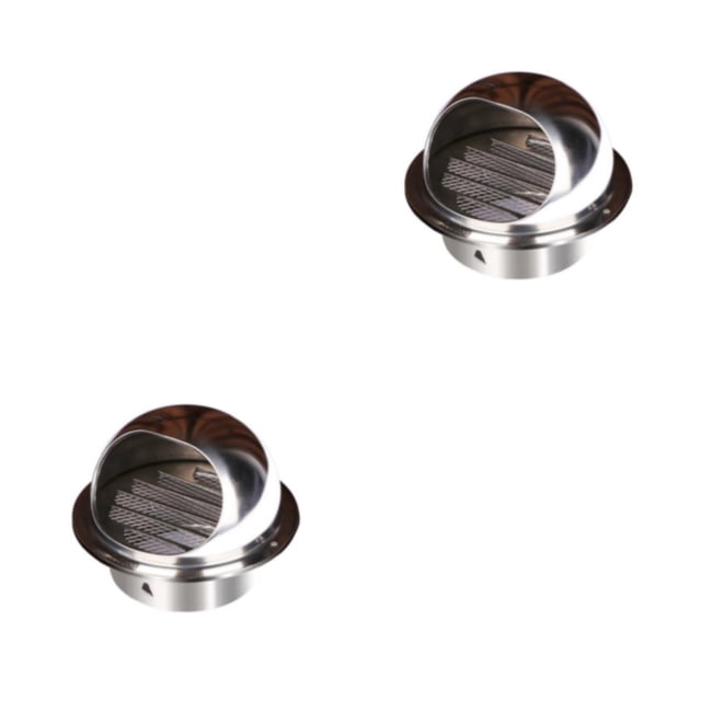 Thinsony Breathable And Rainproof Stainless Steel Air Vent For Ventilation In Any Environment Wide Application Ventilation Cover 120mm 2Set