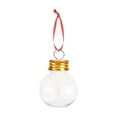 thumbnail image 1 of ZZkhGO Plastic Ball Bottle 50ml, Thickened Christmas Decorative Container, Refillable Ornament for Milk Tea and Cold Drinks, 1 of 1