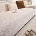 thumbnail image 1 of EGNMCR Sofa Cover Washable Non Sliped Plushs Material Suitable For Three Seater Sofas Thick And Soft Sofa Cover Flock Sofa cushion, 1 of 6
