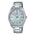 thumbnail image 1 of Casio Standard Montre pour Homme Analogique en Acier Inoxydable Plaqué Ion avec Nacre, Quartz MTP-1302DS-7AV, 1 of 1