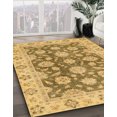 thumbnail image 2 of Ahgly Company Indoor Rectangle Abstract Dark Brown Oriental Area Rugs, 8' x 10', 2 of 6