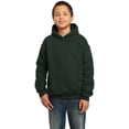 thumbnail image 4 of Gildan Boys Long Sleeve Front Pouch Pocket Hooded Sweatshirt. 18500B, 4 of 7
