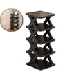 thumbnail image 1 of Dvruxg Plastic Folding Shoe Rack, Space-Saving Stackable Shoe Organizer for Closet, Entryway, Dorm, Apartment, No Assembly Required, Lightweight & Durable, 1 of 5