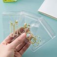 thumbnail image 3 of 2024 Transparent Jewellery Storage Book Set 84 Slots Jewelry Storage Book Organizer with 40/80 Pockets Jewelry Organizers and Storage for Rings Necklace Bracelets (Book+20 Bags, 3 of 3