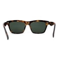 thumbnail image 2 of Lunettes de Soleil Rétro pour Femmes, Style Garçon, à Monture Corne, Écaille Verte, 2 of 4