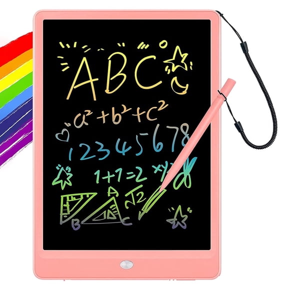 Board Reusable Writing Pad  Digital Drawing Tablet  LCD Pad Instant Erase  Includes Stylus Pen