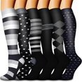 thumbnail image 2 of Long Winter Coat Knee High Socks for Women Sweat Absorbing, 2 of 3