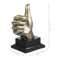 thumbnail image 4 of Miangastore Retro Gesture Finger Model Resin Ornament Home Tv Cabinet Finger Decoration, 4 of 8