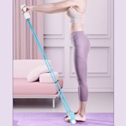 Fitness & Yoga Foot Pedal Resistance Band Upgraded Smart Stirrup Puller 4 Tube Multifunctional Trainer for Abdomen Waist Arm Leg 1pc