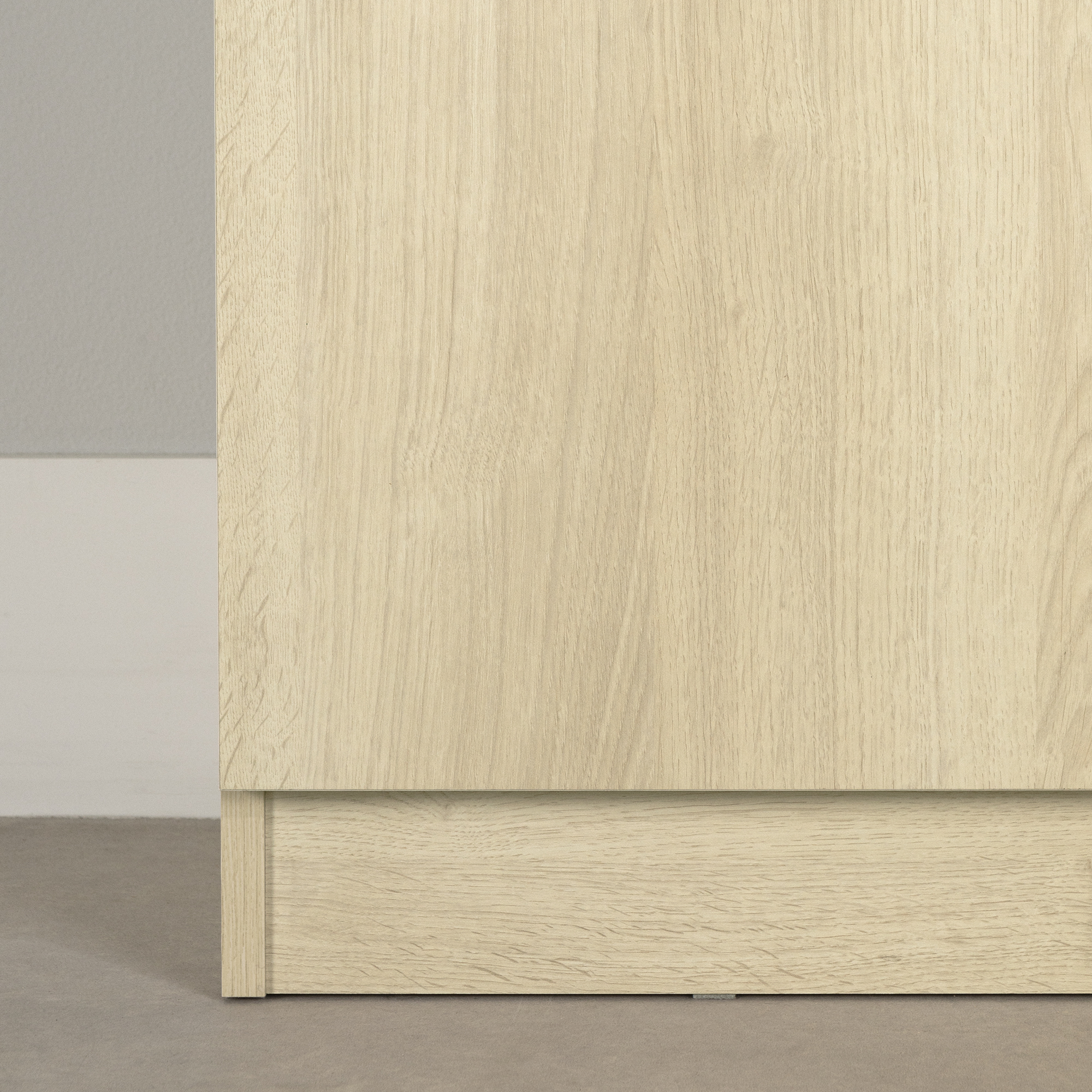 Armoire de rangement 2 portes, fini Chêne blanchi, collection Essence de Meubles South Shore