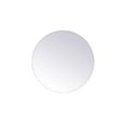thumbnail image 1 of Elegant Decor MR401928 Miroir Rond en Gracie de 28 Po, Clair, 1 of 2