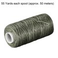 thumbnail image 2 of Unique Bargains Ebony Polyester Waxed Leather Sewing Thread, 55 Yards, 2 of 6