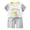 White, variant on Ulanda Toddler Summer Graphic Clothes 2 Pieces Baby Boys Girls Cute Short Sleeve Tops Shorts Outfits Comfort Breathable Set (Orange, 4-5 Years)
