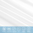 thumbnail image 4 of PiccoCasa Soft 190GSM Twin Fitted Sheets 16 Inch Deep Pocket White, 4 of 7