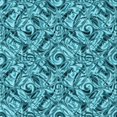 thumbnail image 1 of Ahgly Company Machine Washable Indoor Square Transitional Teal Green Area Rugs, 4' Square, 1 of 7