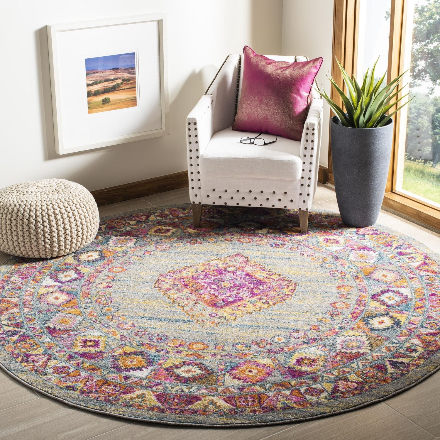 SAFAVIEH Madison Emmet Traditional Area Rug
