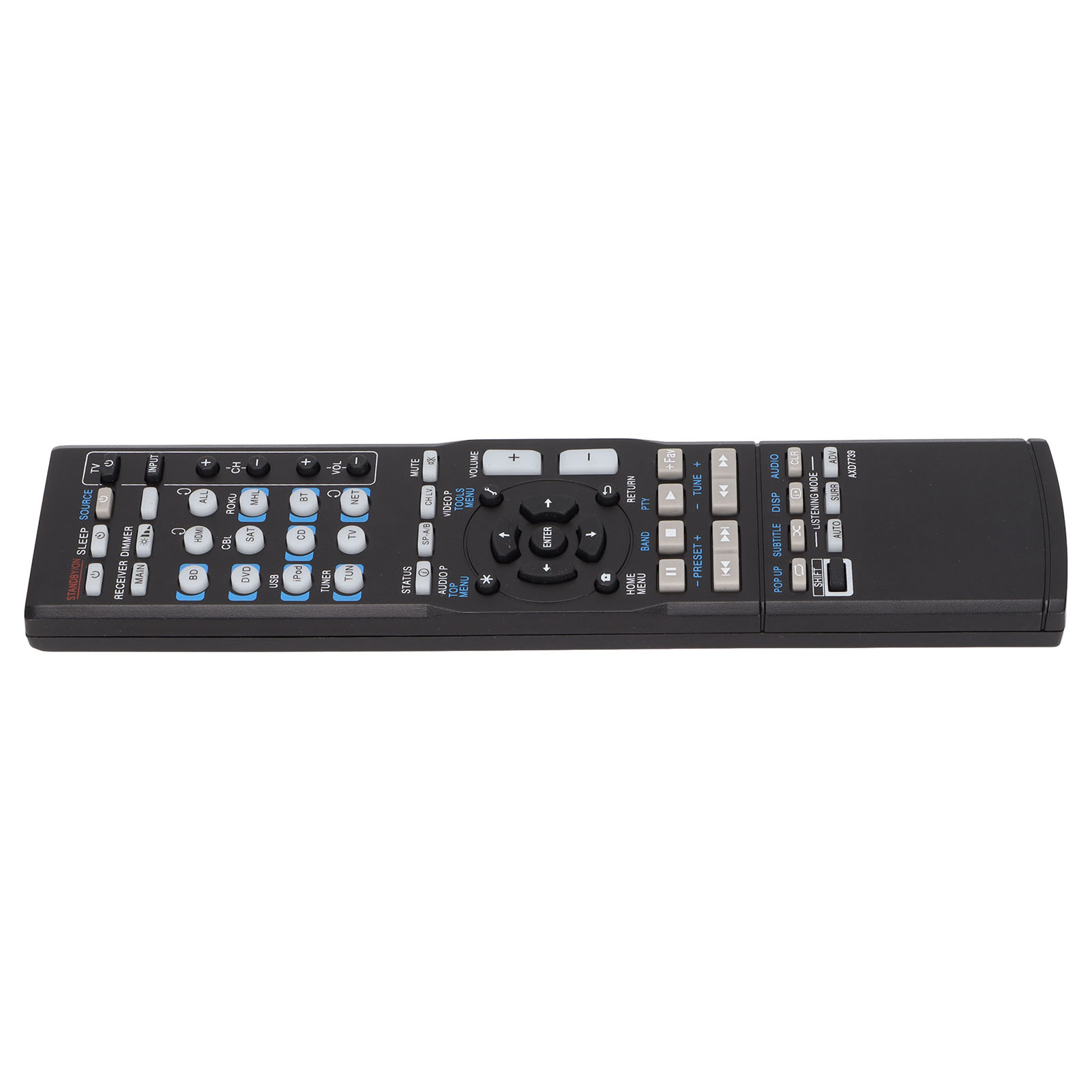 AXD7739, Replacement Remote Control Replacement AV Receiver Remote Control Durable Portable  For  VSX-830-K