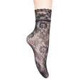 thumbnail image 2 of 1 Pairs Women Lace Ankle Socks Fishnet Short Stockings, 2 of 4