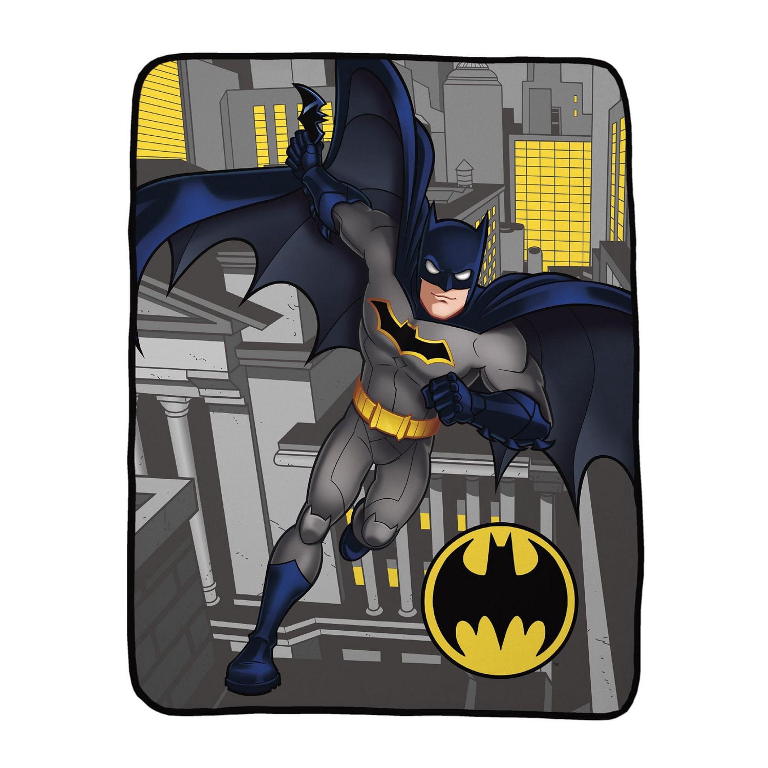 Batman "Tough as Bats" Silk Touch Throw