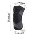 thumbnail image 1 of LSLJS Knee Compression Sleeve - Nylon Breathable Knee Pads Running Knee Pads Strap Compression Knit Sports Knee Pads, Knee Protector, 1 of 1