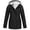 Black, variant on aohooy Womens Fleece Lined Rain Jackets Waterproof with Hood Raincoat Zip Up Rain Jacket Winter Rain Coat Outdoor Windbreaker Pink,M
