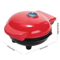 thumbnail image 3 of CUITING Portable Mini Heart Maker Bread Maker Round Sandwich Maker Light Food Maker Breakfast Maker Heart Shaped Bakeware Special Price, 3 of 9
