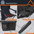 thumbnail image 2 of Heated Deluxe Quad Chair, 2 of 9