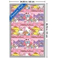thumbnail image 2 of Hello Kitty and Friends: 25 Snack Time - Collage Wall Poster, 14.725" x 22.375" Framed, 2 of 4