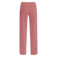 thumbnail image 4 of FAIWAD Pantalon de Pyjama Femme Décontracté Confortable Ample Pantalon de Maison Extensible à Cordon Bas de Pyjama Pantalon Tenue d'Intérieur, 4 of 5