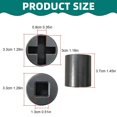 thumbnail image 3 of Meiiso Jack Heavy Duty Socket Converter Hardware Adapter, Jack Socket Adapter for Hand Drill Heavy Duty Socket Converter for Scissor Car Jack Easy Tire Change Tool, 3 of 9