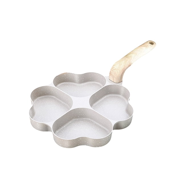 Fesfesfes Flat Bottom Non Stick Frying Pan for Breakfast Eggs Pancakes Omelette Mini Size Small Pan Even Heating Easy to Clean Stovetop Compatible Home Kitchen Cooking Tool