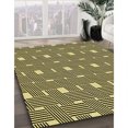 thumbnail image 3 of Ahgly Company Tapis d'Intérieur Lavables en Machine Rectangulaire Transitionnel Brun Chocolat, 7' x 10', 3 of 7