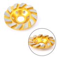 thumbnail image 3 of Amdohai 4in Diamond Segment Grinding Wheel Angle Grinder Disc for Granite Stone Marble Masonry Concrete Cut, 3 of 7