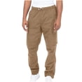 thumbnail image 2 of jsaierl Cargo Pants for Men Casual Outdoor Tactical Pants Drawstring Lightweight Solid Hiking Work Pants with Multi Pockets, 2 of 7