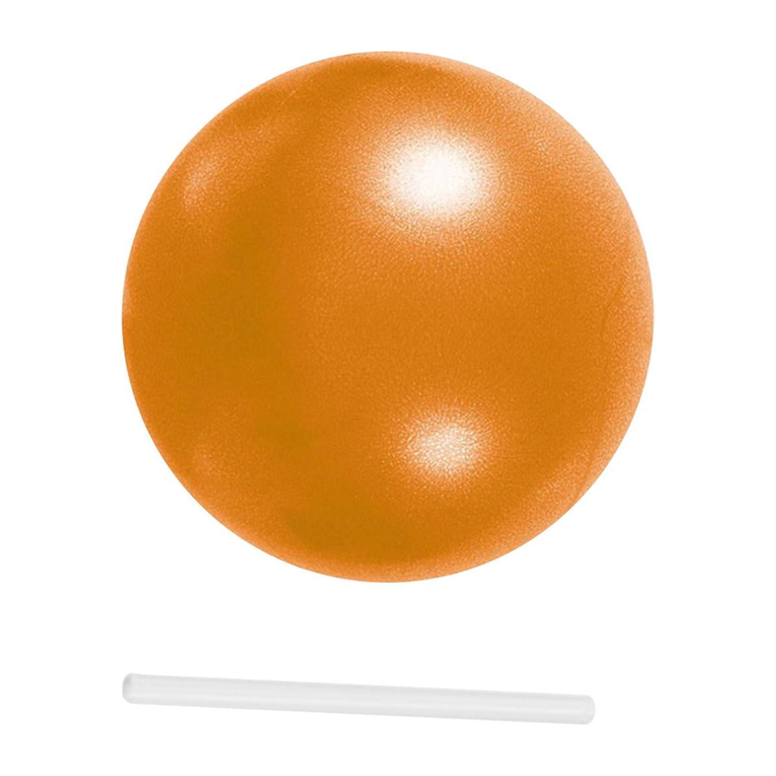 jinwen Small Pilates Ball Core Ball Heavy Duty Thickened 9 Inch Exercise Ball Yoga Ball Orange