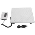 thumbnail image 1 of 200kg Stainless Steel Platform Postal Shipping Scale for Busniess Office Home Warehouse Package, 1 of 6